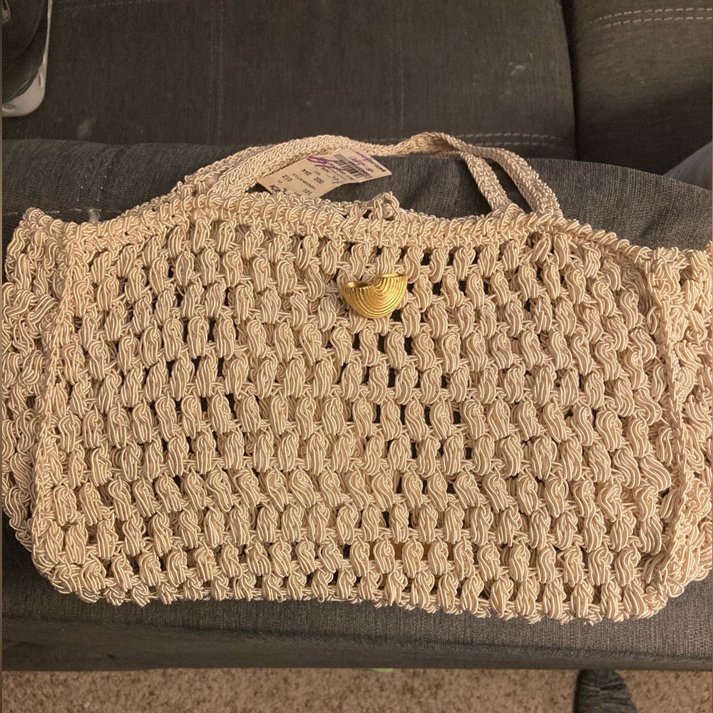 Fendi Gold Tote Bag with Chic Style